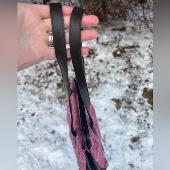 Furla authentic Pink and Brown Shoulder Bag - Picture 9 of 11